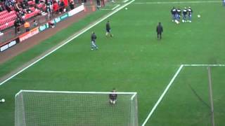 Watford FC Shooting Practice