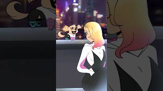 SpiderGwen ARA ARA's Smexy Borzoi #animation #shorts