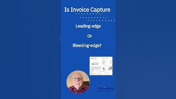 Is Invoice Capture Bleeding Edge Technolgy? #accountspayableautomation #apautomation