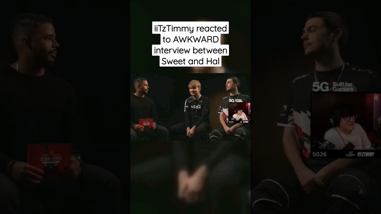iiTzTimmy reacted to AWKWARD interview between Sweetdreams and ImperialHal 