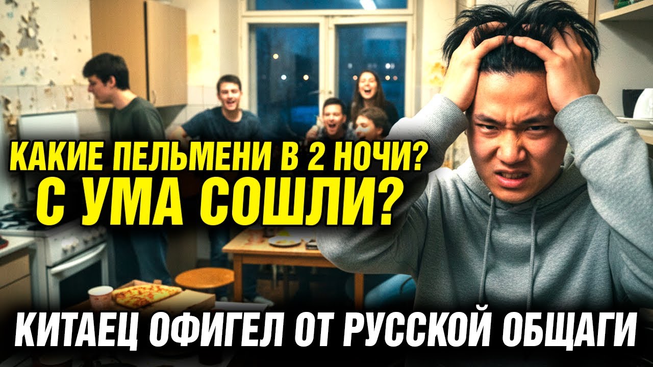3 ДНЯ в РОССИЙСКОЙ Общаге - Почему Китаец Чуть НЕ СБЕЖАЛ!?