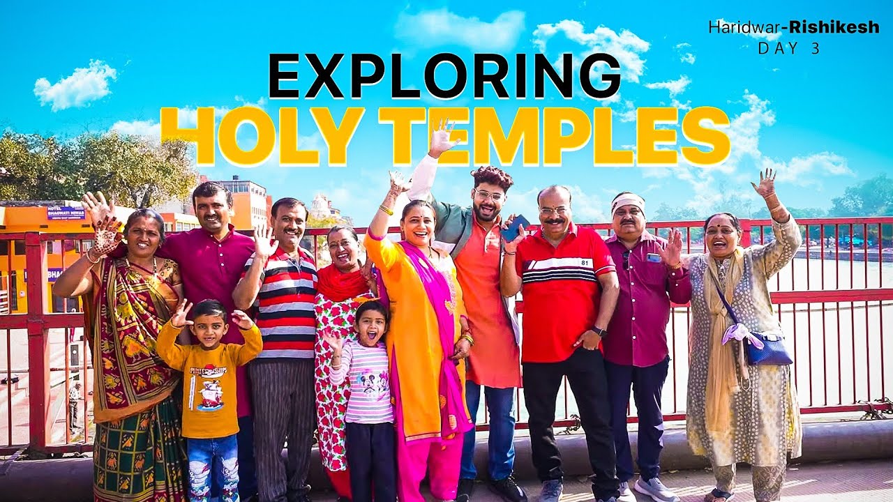 EXPLORING HOLY TEMPLES IN RISHIKESH UTTARAKHAND 😍 || HYDRA ALPHA VLOGS!