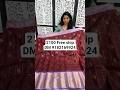semi gadwal pattu sarees vt zari weaving chex pattern contrast weaving borders #viralshort #trend