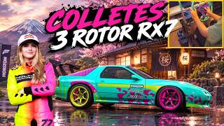 I Drove Collete Davis 3 Rotor RX7 | G920 Wheelcam