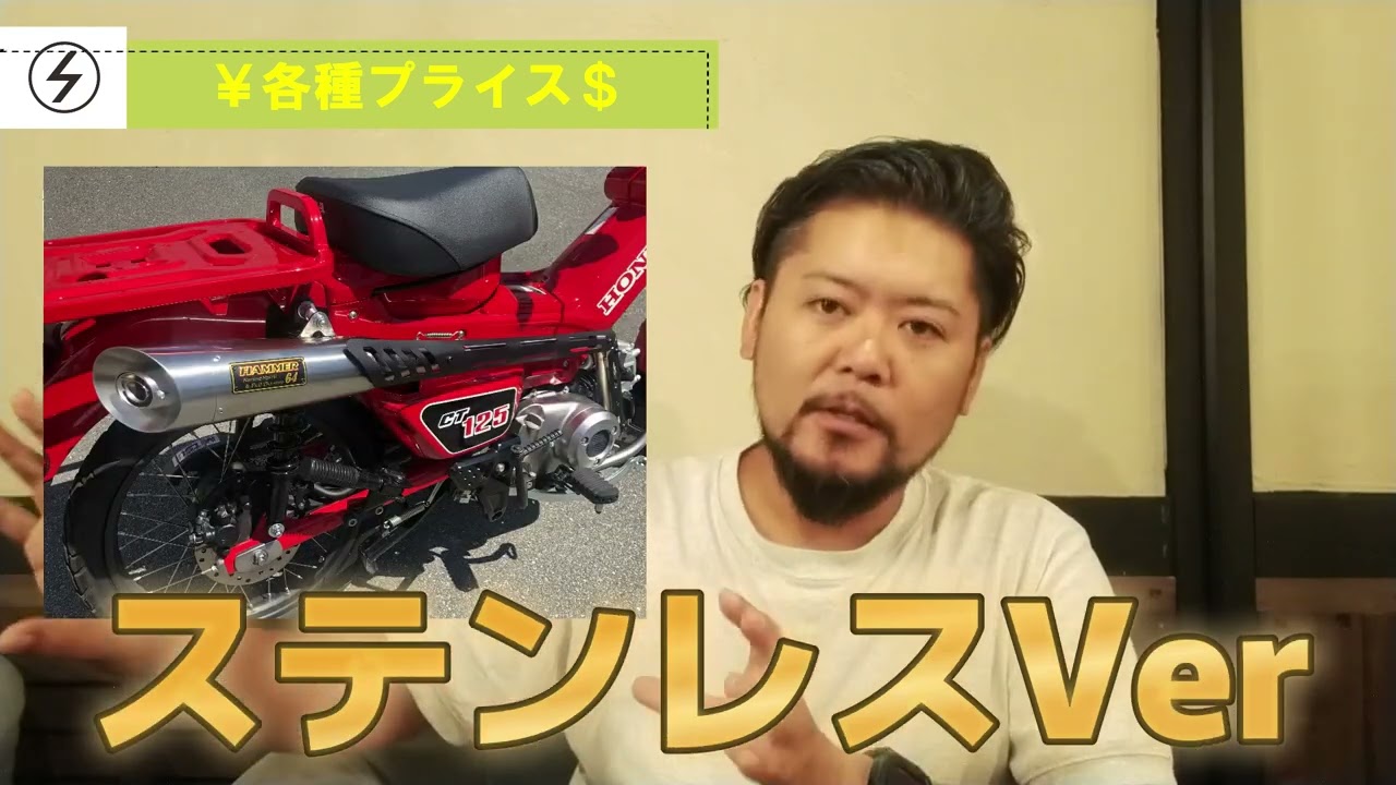 ct125 ハマー64 HAMMER 64 マフラー ハンターカブ CT125】先行販売!ハマー64レーシングマフラーを数量限定販売