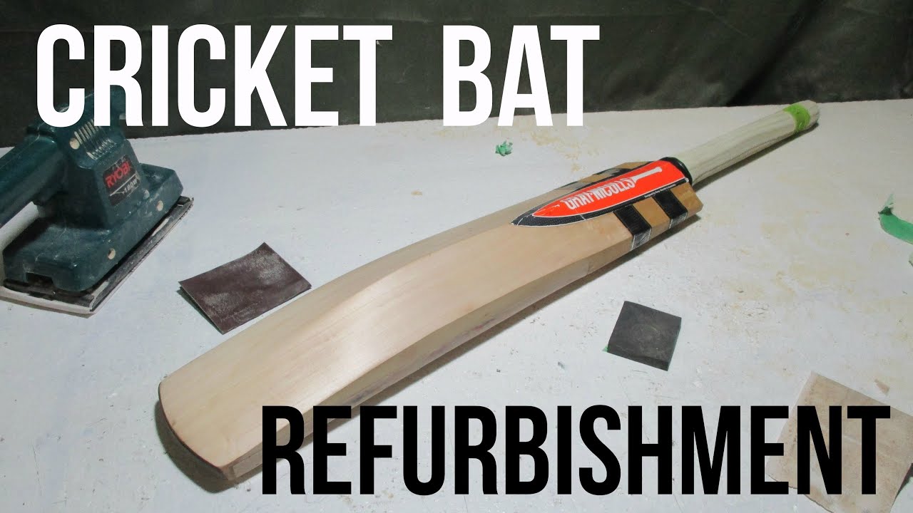 Cricket Bat Refurbishment YouTube