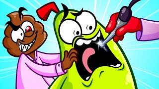 Piro VS Dentist || Crazy Hospital Stories By Funny Pears || Animated Adventures By Pear Vlogs