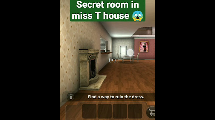 Secret room inside mrs T house - Scary Teacher 3D #shorts