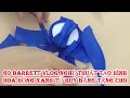 60 Barrett Vlog   Nghệ thuật tạo hình hoa hồng xanh từ ruy băng tặng cho trẻ em ngoan cực đỉnh