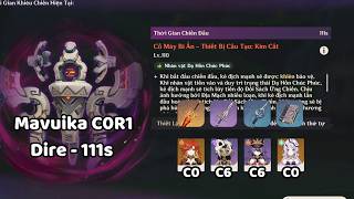 [6.7 Stygian Onslaught] Mavuika C0R1 Melt VS SSA V2 Dire 111s