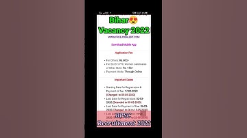 BPSC Project Manager Recruitment 2022 | Vacancy of Government Jobs 2022 | job vacancy 2022 #short