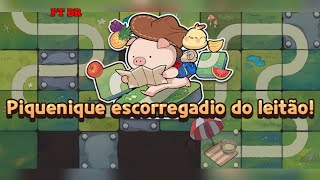 Piquenique Leitão: Gameplay, quebra cabeça de direção deslizantes! - JOGO NOVO GRÁTIS! screenshot 1