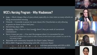 Prospective Waubonsee Nursing Student Presentation and Q&A