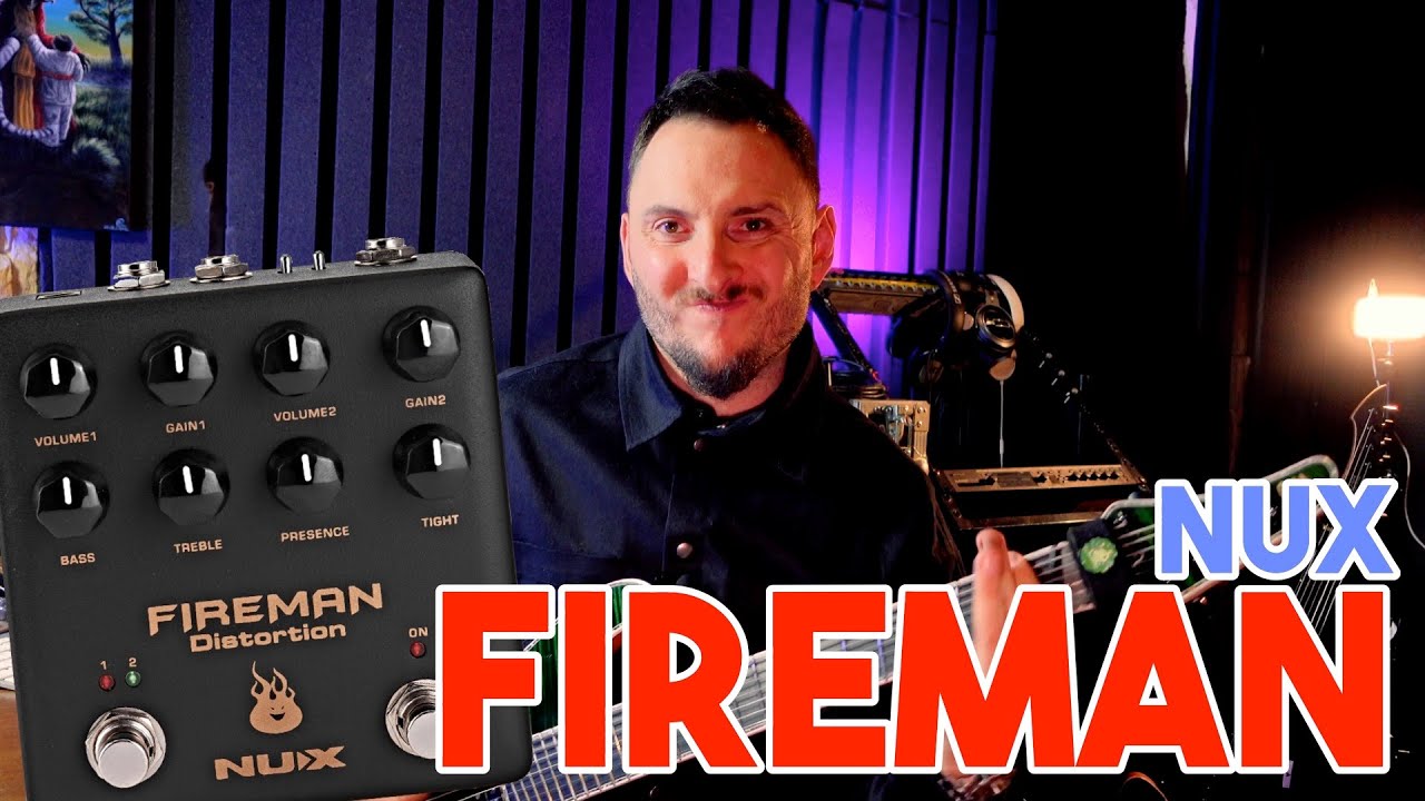 Fireman Distortion от  NUX  | Распаковка | Обзор | NDS-5