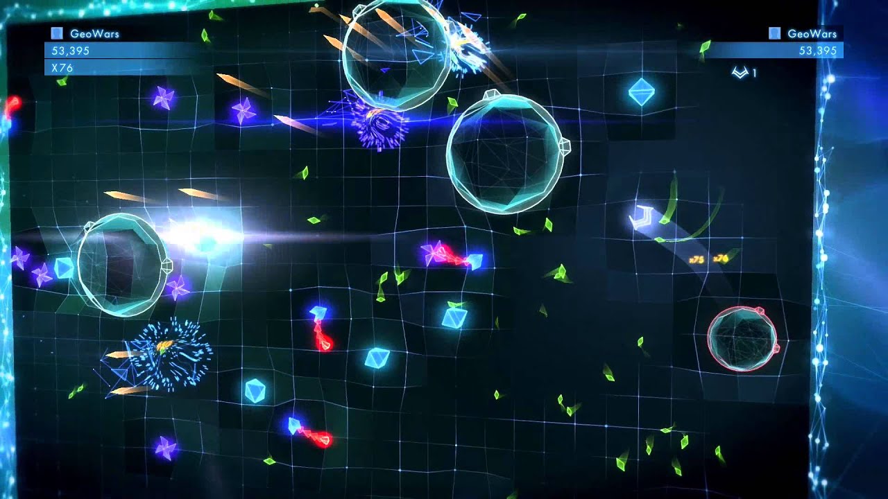 geometry wars 3 dimensions evolved demo