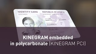 KINEGRAM for Polycarbonate IDs - The Securely Embedded KINEGRAM PCI