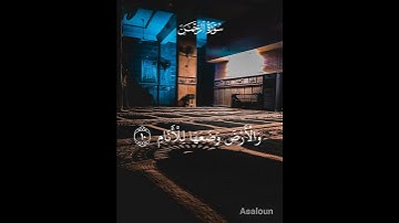 آيات بصوت الشيخ معاذ يوسف