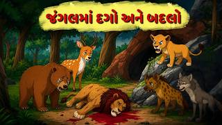 જંગલમાં દગો અને બદલો 🔥 | સિંહણનો ભયાનક પ્લાન | Rahasya Varta | gujarati Cartoon