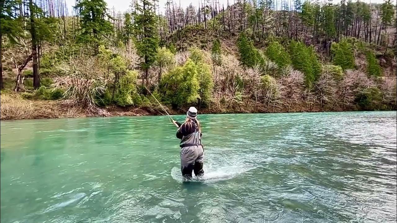 Snake roll cast Steelhead fishing YouTube