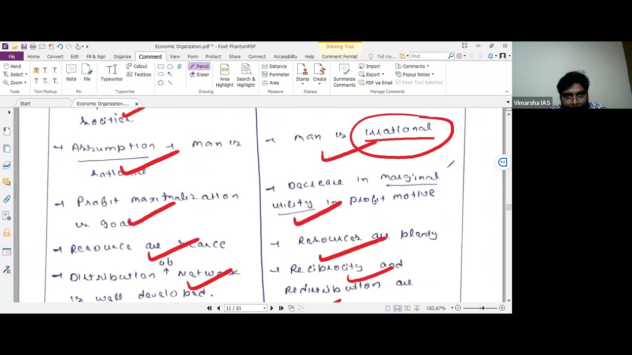 Anthropology - Long Term Test Series  one -to-one evaluation by K.V RAMESH