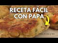 😋Muy FÁCIL De Preparar 🔥 TORTICAS DE PAPA  Con QUESO Y Verduras | Receta Casera 😋