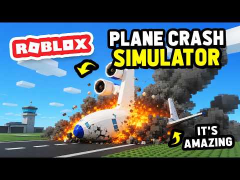 New Realistic PLANE CRASH SIMULATOR Game is Out and IT'S AMAZING! thumbnail