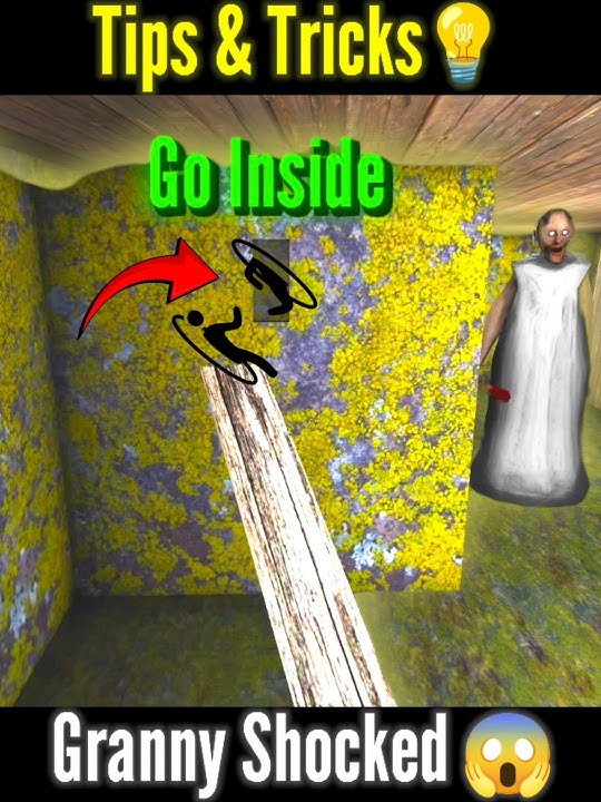 Hidden Trick Go Inside the Granny Victim Room!💀🔥#granny#grannyglitches#grannygame#granny1