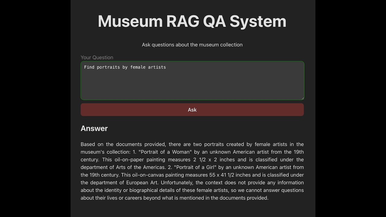 RAG Question-Answering System - YouTube