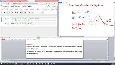 How to Perform One Sample t Test in Python Step by Step