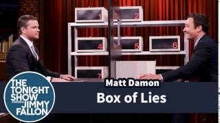 Box of Lies with Matt Damon