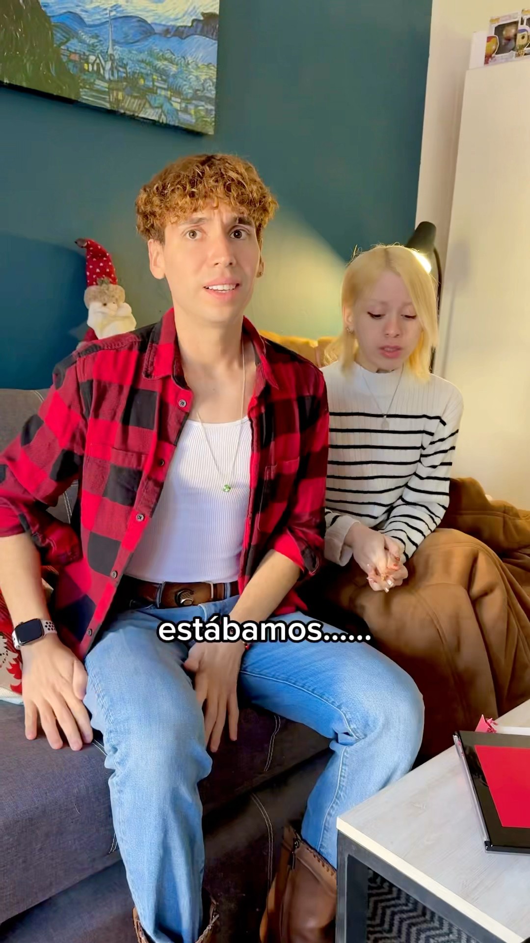 Casi los descubre ??