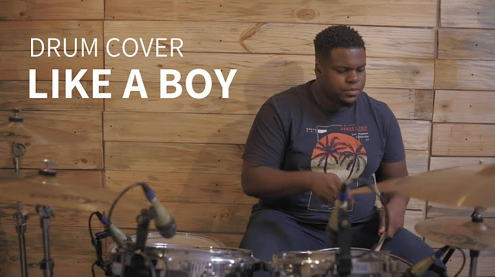 Like a Boy Drum Cover version - Drum Cover performance video thumbnail
