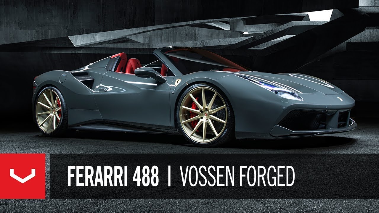 Ferrari 488 Need 4 Speed Vossen Forged Vps 310