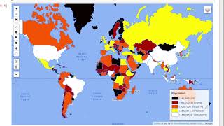 creating interactive choropleth maps with 15 classification schemes using geemap