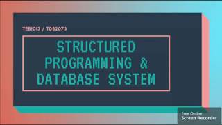 Assignment2_Structured Programming and Database System