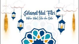 Idul fitri 1442 Hijriah •|• Minal Aidin Wal faizin - Mohon maaf lahir dan batin • by E.LCY GEM