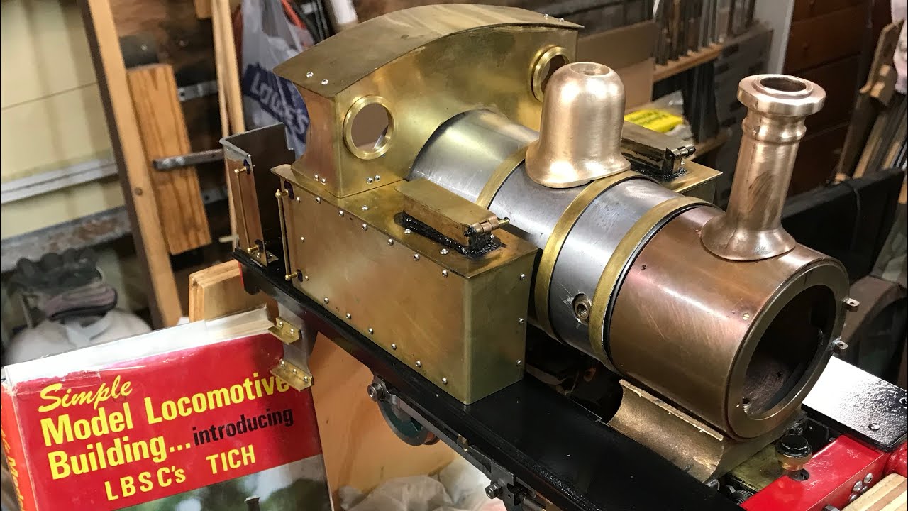 68. LBSC Tich locomotive project. Ash pan and hand rails