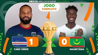 Thumbnail for CABO VERDE 1X0 MAURITÂNIA - JOGO COMPLETO | COPA AFRICANA DE NAÇÕES