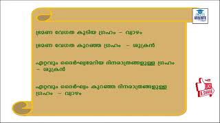 ഗ്രഹങ്ങളും അവയുടെ പ്രത്യേക തകളും | Degree Level Preliminary Exam | Kerala PSC | arivinte angadi