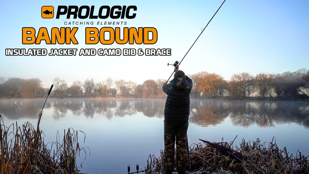 Prologic Bank Bound Insulated Jacket and Camo Bib & Brace - Carp