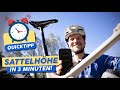 RICHTIGE Sattelhöhe finden in 3 Minuten | MTB & eMTB perfekt eingestellt | Quicktipps