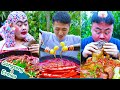 Super Spicy Food Challenge | Weird Chinese Foods | TikTok Funny Videos Collection | Songsong & Ermao