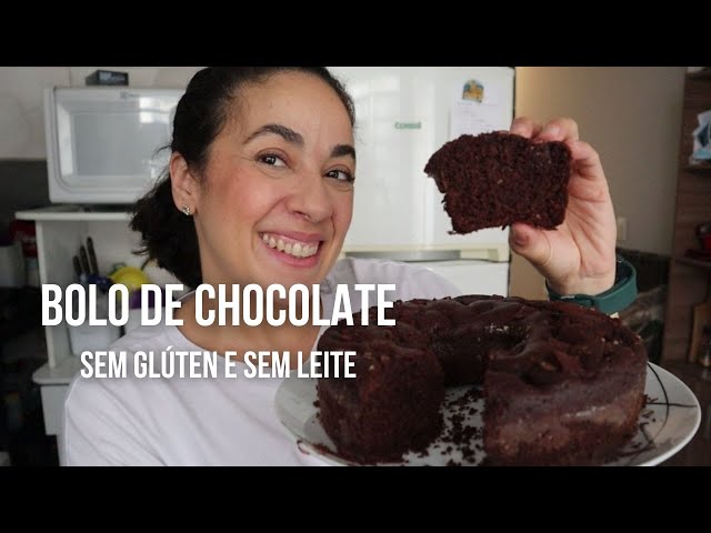 BOLO DE CHOCOLATE FOFINHO SEM GLÚTEN SEM LACTOSE - Receitas saudáveis com a  Chef Susan Martha