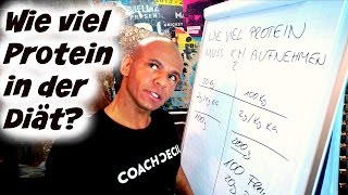 ❓Wie viel Protein in der Diät❓