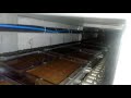 VRK CHOCOLATE AUTOMATIC MOULDING LINE WITH SLAB DEPOSITER