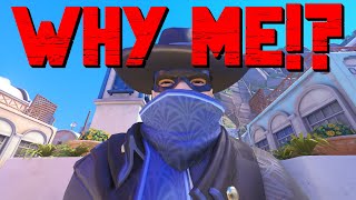 The Unluckiest Cassidy Player | Overwatch 2 | Funny Moments