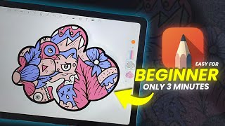 Cara Membuat Random Doodle Art di Android - Autodesk Sketchbook & Samsung Tab S6 Lite #Part52 screenshot 2