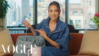 Inside Shay Mitchells Vintage Birkin In The Bag Vogue