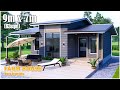 Beautiful Farm House | House Design (Wooden house ) 9m x 7m