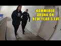 Hammered Drunk Woman Arrested on New Year's Eve